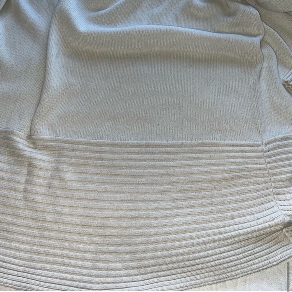 Chico’s Cream Open Front Shawl Collar Cardigan Sweater | Chico’s Sz. 3 (X-Large) - Picture 6 of 6